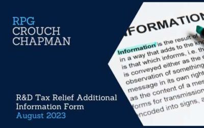 R&D Tax Relief – Additional Information