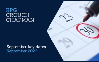 September key dates