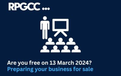 Free Seminar – preparing your business for sale