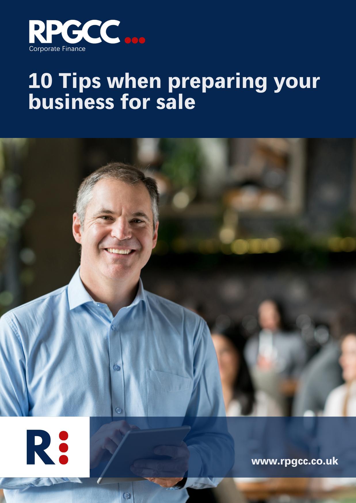 10 tips when preparing your business for sale