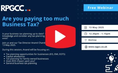 Could you be paying too much business tax?