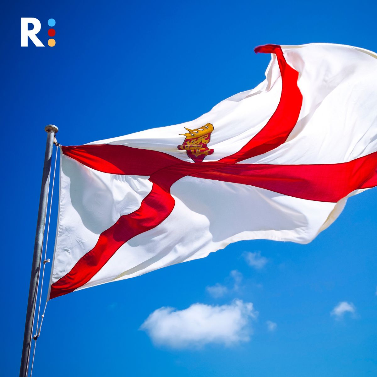Audit in Jersey, Jersey flag, Channel Island UK